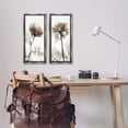 thumbnail image 3 of Stupell Industries Natural Modern Blooms Botanical & Floral Photography Gray Floater Framed Canvas Art Print Wall Art, 11 x 25, Set of 2, 3 of 10