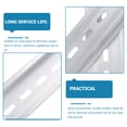 thumbnail image 2 of 3pcs Aluminum Din Rails Industry Slotted Din Rails for Electrical Components(30cm), 2 of 8