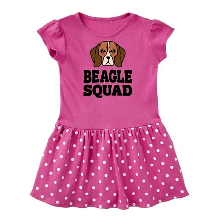 

Inktastic Dog Beagle Squad Gift Baby Girl Dress