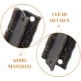 thumbnail image 3 of HEALEEP Charnière de Menuiserie Lot de 10 Acier Inoxydable Noir pour Propriétaires, 3 of 8