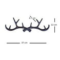 thumbnail image 3 of Deer Antlers Wall Hook Vintage Cast Clothes Hanger Wall- mounted Hat Rack Coat Hanger for Coats Hats Keys Towels, 3 of 6
