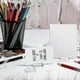 thumbnail image 4 of 25 Pack Clear Acrylic Display Stands for Table Numbers and Place Cards 1.2 Inch Holder for Events and Parties, 4 of 5