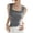 Light Gray, variant on JULMCOMO Cotton Tank Tops for Women Square Neck Slim Fit Comfy Casual Tank Tops Sleeveless Summer Basic Shirts Army Green XL