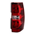 thumbnail image 1 of Xtune Tail Light Assembly 9028861 Red Lens; Black Housing; Single, 1 of 5