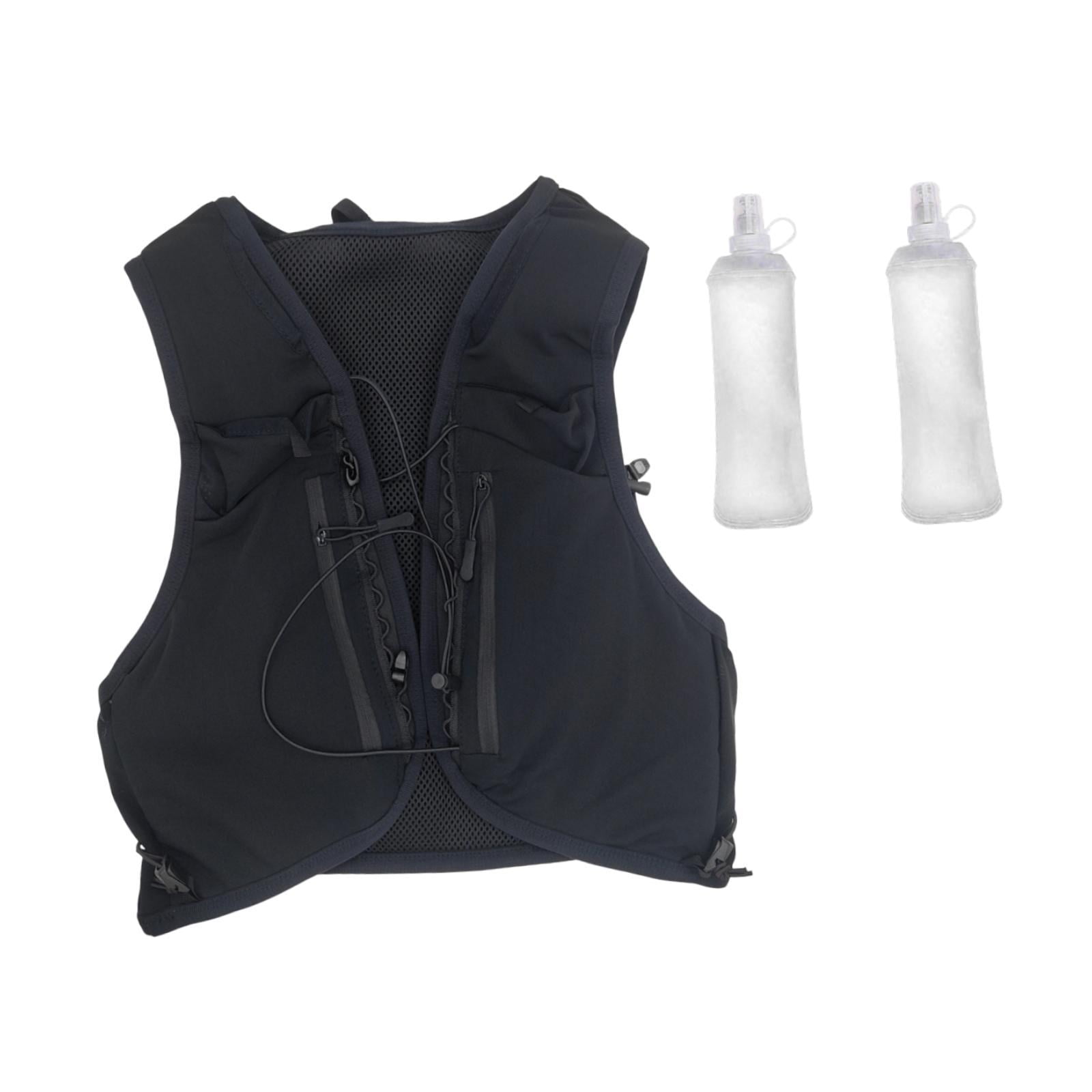 harayaa Running Vest for Men Women with Multiple Pockets Pack Water Pack for Hiking Backpacking Mountain Climbing XL