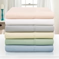 thumbnail image 2 of Tencel-Polyester Blend Wrinkle-Resistant 1000-Thread Count Solid Pillowcase Set Pink / Queen, 2 of 2