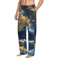 thumbnail image 6 of Sigee Golden Fantasy Landscape print Men's Pajama Pants Lounge Sleep Bottoms with Elastic Waistband and Pockets-Large, 6 of 6