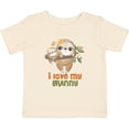 thumbnail image 3 of Inktastic Sloth I Love My Granny Boys or Girls Baby T-Shirt, 3 of 5