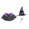 thumbnail image 3 of Disfraz de Halloween para mascotas Gloria Capa sombrero trajes Cosplay para perros y gatos L, 3 of 7