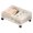 White, variant on Rolling Underbed Storage Bin Ventilated Metal Frame Toy Storage Basket with Wheels For Bedroom Wardrobe Living Room