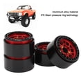 thumbnail image 3 of 1:10 Drift Car Wheel Rims, Five Sided Triangular Hole 4pcs IFR Skarn Pressure Ring Compatible 1:10 RC Car Wheel Hub  for 1.9 Inch Tyres, 3 of 7