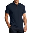 thumbnail image 3 of Oalirro Men's Short Sleeve Polo Shirt | Breathable Slim Fit Tee with Collar for Summer, 3 of 8