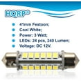 thumbnail image 2 of HQRP 4-Pack 12V DC LED Upgrade Light Bulbs works with Norcold 632545 fits 1200 1210 2117 N61X N62X N64X N81X Series RV Refrigerators, 2 of 7