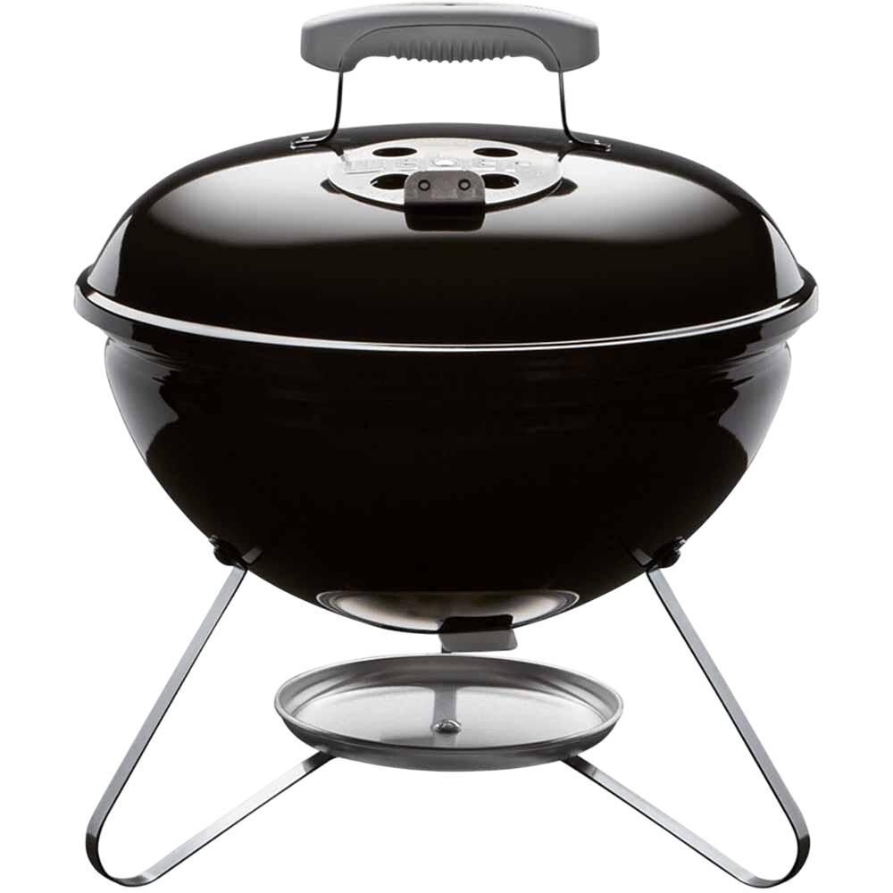 Weber 14 inch Smokey Joe Charcoal Grill, Black, Size: Large: 32.8 in W: 18 in H: 15.4 in