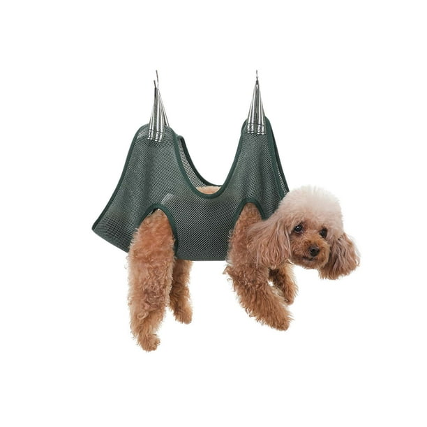 Pet Grooming Hammock Pet Grooming And Nursing Hammock Green Durable Hammock For Large Medium And Small Dogs And Cats Pet Nail Trimming Hammock Pe Walmart en linea