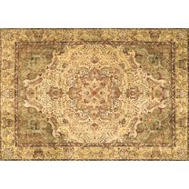 Ahgly Company Indoor Rectangle Persian Brown Traditional Area Rugs, 2' x 5'