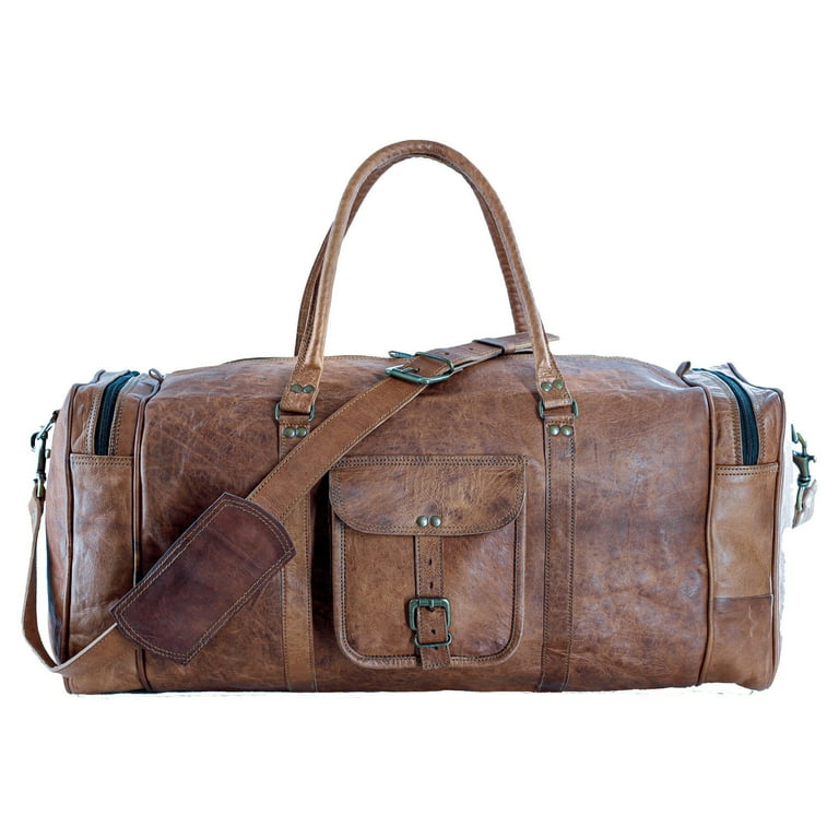 Leather Duffle Bags For Men - (Travel In Style!)