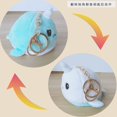 thumbnail image 4 of Juguete de peluche de narval de 10cm, colgante de muñeca de ballena encantadora, peluche suave, colorido, llavero de pez ballena con cuerno, regalo de Navidad, 1 ud., 4 of 5