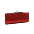 thumbnail image 2 of Colorful Glitter Evening Clutch - 10x4 - Vintage Inspired Purse, 2 of 4