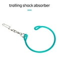 thumbnail image 6 of Hyasfey Fishing Downrigger Weight Snubber with Release Snap Weights Clips Compact Design Portable Trolling Snubber Sea Fishing Gear, 6 of 7