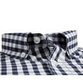 thumbnail image 2 of Double Pump Mens Button Down Shirts Cotton Long Sleeve Shirts Regular Fit (SL09A,XL), 2 of 5