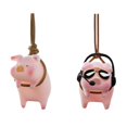 thumbnail image 1 of 2 pieces Cute Swing Car Pendant Auto Rearview Mirror Pendants Car Hanging Interior Rearview Decoration Art Decor Supplies Sculpture Birthday, 1 of 9