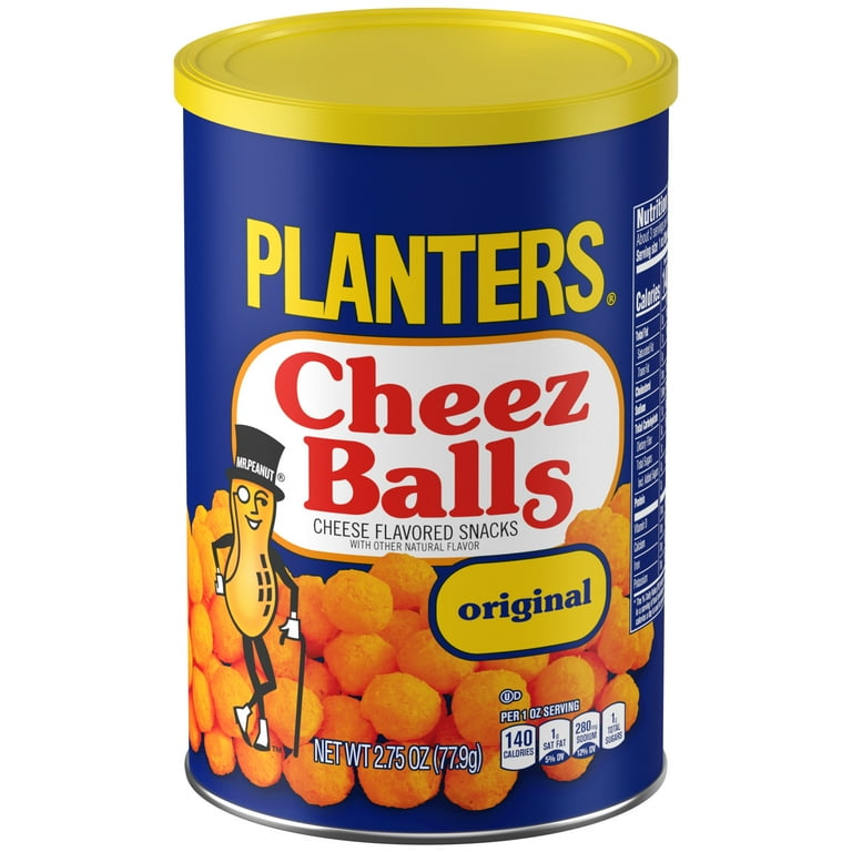 Planters Cheez Balls Cheese Flavored Snacks, Original, OZ, 52% OFF