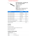 thumbnail image 2 of Rear Shock Absorber - Compatible with 2012 - 2018 Audi A6 Quattro 2013 2014 2015 2016 2017, 2 of 2