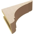thumbnail image 6 of 4"W x 12"D x 8"H Classic Olympic Rough Cedar Woodgrain TimberThane Corbel, Primed Tan, 6 of 6