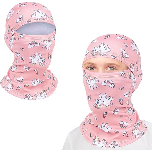 Winter Kid Balaclava, Warm Toddler Balaclava, Windproof Ski Mask, Neck Warmer Kids for Boys and Girls