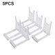 thumbnail image 2 of 20Pcs Clear Acrylic Display Stand Adjustable Bracket Stand For Bowl Plate Photo Frame Phone Display Plastic Tag Rack 11.5x6x11cm, 2 of 11