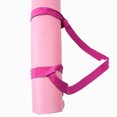 thumbnail image 2 of yoga mat sling, yoga mat strap rose red, 2 of 5