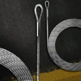 thumbnail image 2 of 12 Feet Stainless Steel Wire Cable Rope Cable 4 PCS Set Heavy Duty for Rectangle Or Square Sun Shade Sail Cannopy Installation (Cables Only) Special Designed Commerical Grade B, 2 of 5