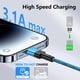 thumbnail image 2 of Cable de carga USB a iPhone de 6 pies/5 unidades para iPhone 14, 13, 12, 11, 2 of 7