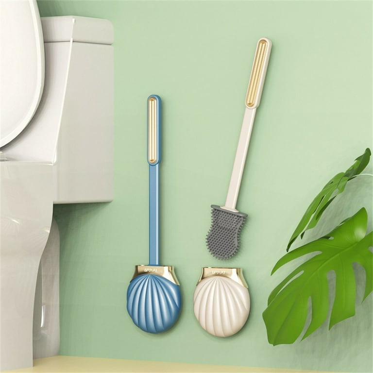 Seashell toilet brush deals