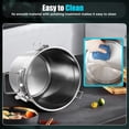 thumbnail image 2 of 12L Stainless Steel Airtight Bucket Cereal Container Rice Milk Grain Storage Bucket with Lid for Kitchen, 2 of 8