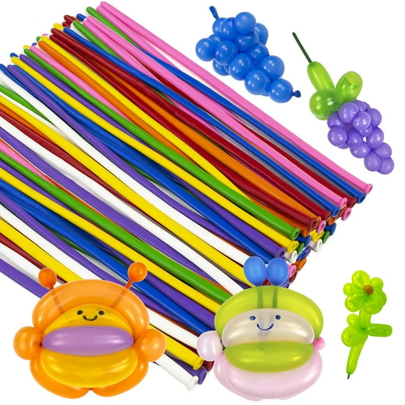 Kit de globos retorcidos KUULBELA 260q de látex, 100 unidades KUULBELA KUULBELA