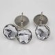 thumbnail image 5 of Paquete de 100 clavos decorativos de cristal para muebles de 20mm, clavos de tapicería de cristal de diamante para decoración de pared de sofá y otros muebles, 5 of 5
