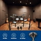 thumbnail image 4 of Bateria Eléctrica Bluelander de 13 Piezas, 3 Platillos, 3 Tom, 2 Pedales, Tarola, Módulo de Sonido, Par de Baquetas y Banco, 4 of 6