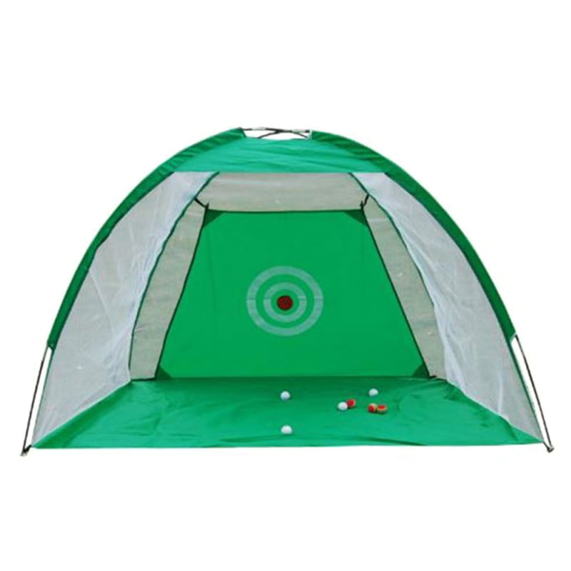 Golf Cage Swing Trainer Foldable Golf Hitting Cage Grassland Practice