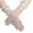Yellow, variant on Fesfesfes Women's Sunscreen Lace Gloves Mid length Elastic Breathable Ice Silk Gloves Fashion Comfortable Party Gloves