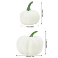 thumbnail image 1 of Halloween Artificial Small Foam Pumpkins Graffiti Simulation Photograph Props Home Party Decor 12Pcs Mixing, 1 of 5