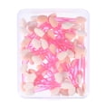 thumbnail image 1 of MasteelfCA 50pcs Practical Double-headed Eyeshadow Brushes Eyeshadow Makeup Plastic Sticks, 1 of 7