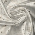 thumbnail image 5 of Ambesonne Abstract Valance Pack of 2, Swirls Pattern Circles, 42"X18", Pale Grey Eggshell, 5 of 5