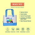 thumbnail image 3 of Wildkin Toddler Beach Tote for Boys Print Graphic Sturdy Handles (Trains, Planes & Trucks), 3 of 5