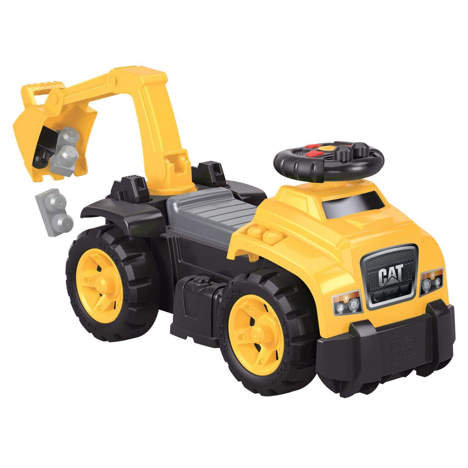 mega bloks cat 3 in 1 excavator