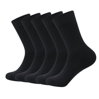 black dress sock Men's Black Dress Socks That Stay Up