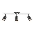 thumbnail image 2 of Globe Electric 21" Minimalist 3-Light Matte Black Track Light Pivoting Track Heads, 2 of 9