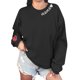 thumbnail image 4 of Camiseta con Capucha Suelta de Moda Impresa de Manga Larga para las Mujeres, Camisetas de Manga Larga para las Mujeres Cuello Redondo Casual, 4 of 6
