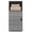 Gray, variant on Costway Outdoor Storage Cabinet PE Wicker Buffet Sideboard with Shelf Open & Compartment Black